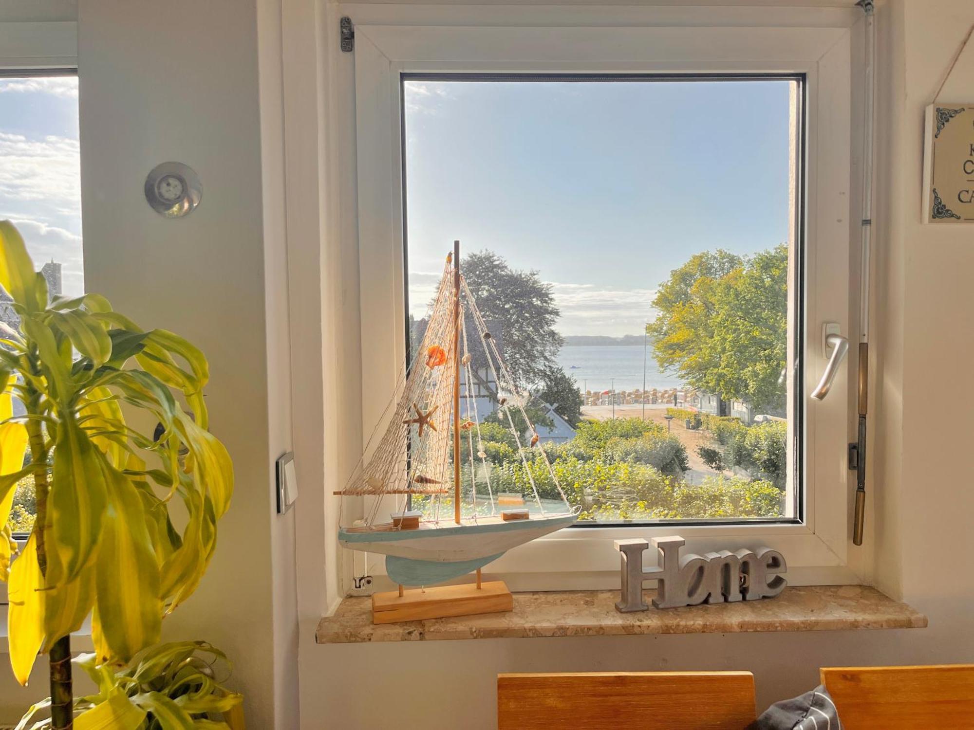 3Sz Penthaus Luna Am Sandstrand Mit Meerblick & Balkon Lubeck Exterior photo
